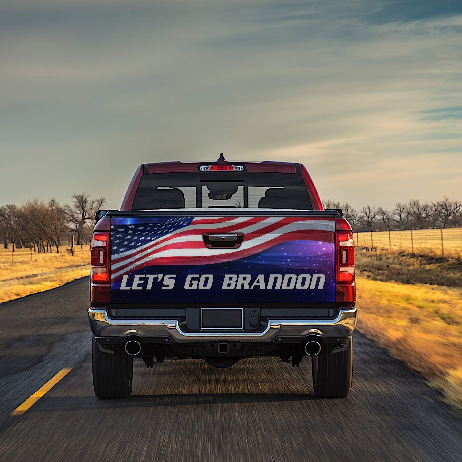 1. Lets go Brandon (4) Tailgate Wrap Mockup 13