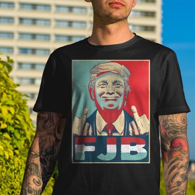Alternative view of Trump Fuck Joe Biden FJB T-shirt - V-neck - Pro Trump For Joe Biden Shirt