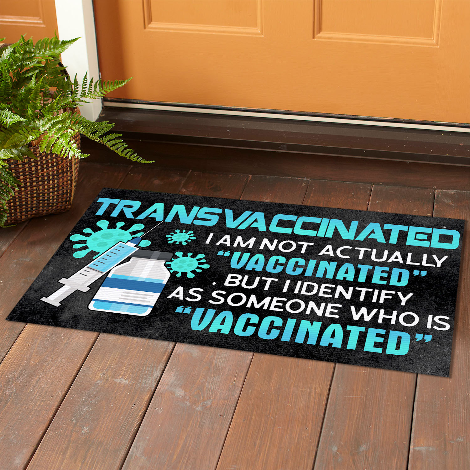 5O. Transvaccinated doormat (5) Doormat mockup 1