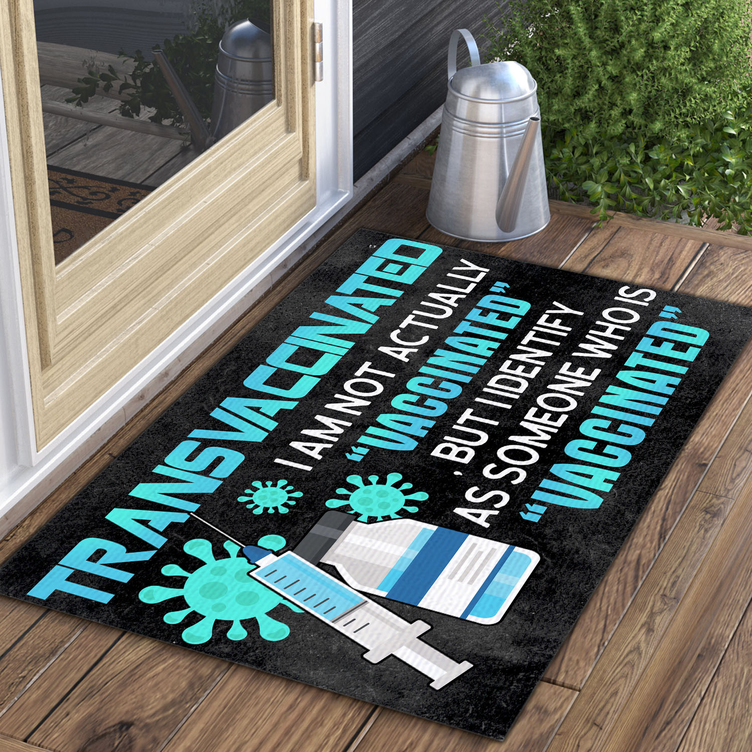 5O. Transvaccinated doormat (5) Doormat Mockup 3