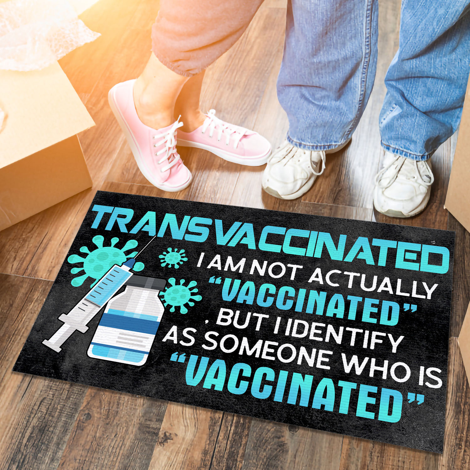5O. Transvaccinated doormat (5) Doormat mockup 6