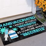 5O. Transvaccinated doormat (5) Doormat Mockup 11