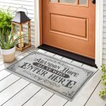 1TM. Abandon Hope All Ye Who doormat Doormat mockup 8