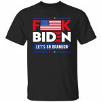 1 HG. Fuck Biden Let's Go Brandon, Black, Unisex T-Shirt