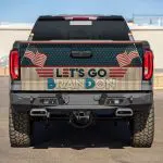 3KT. Let's Go Brandon Tailgate Wrap Mockup 5