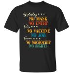 8VT. Yesterday No Mask, Black, Unisex T-Shirt 8VT. Yesterday No Mask, Black, Unisex T-Shirt