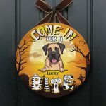 3Th. Come In For A Bite 1 (sample design) Door Sign Mockup 1
