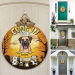 3Th. Come In For A Bite 1 (sample design) Door Sign Mockup 12