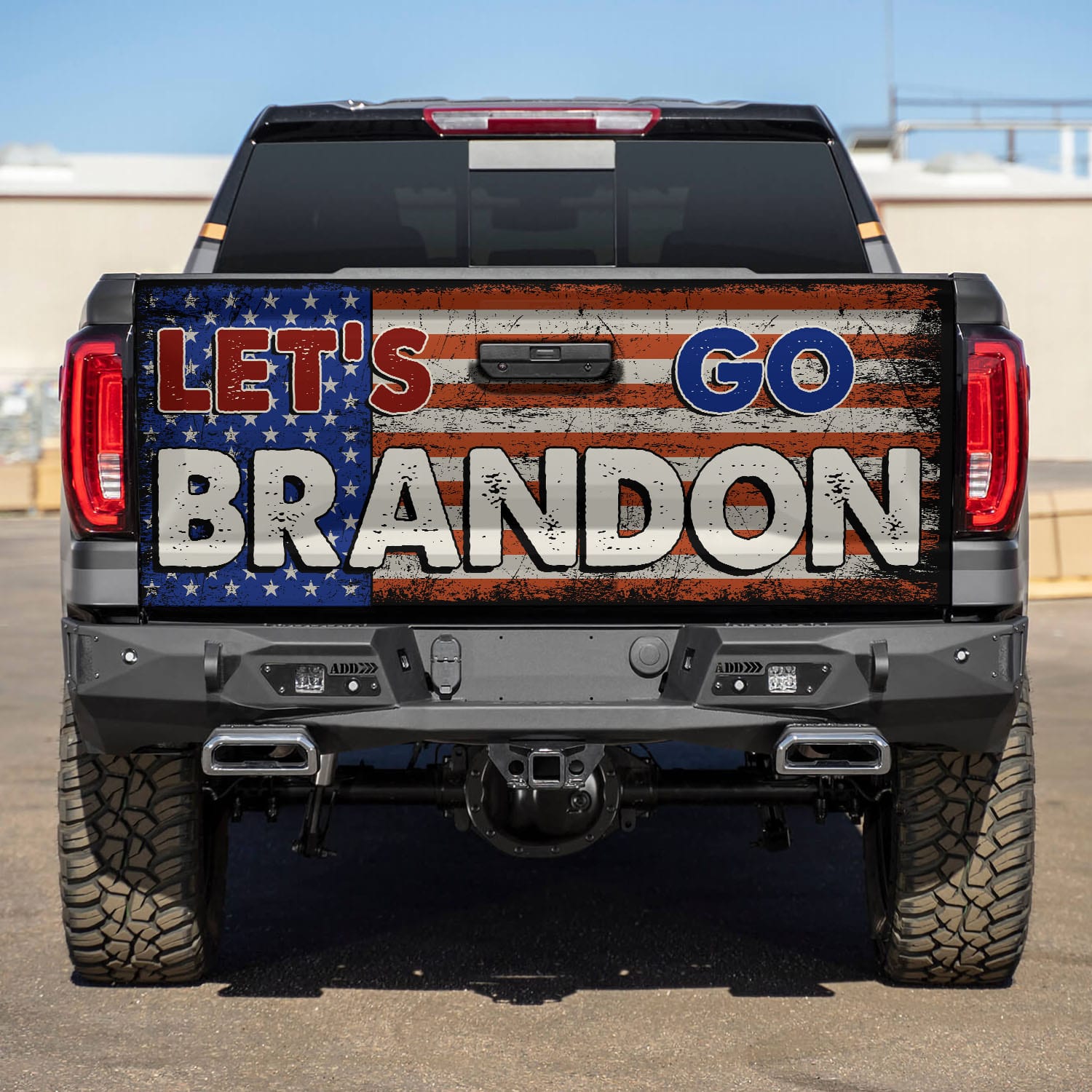 Joe Biden Tailgate Wrap - eiiohjo