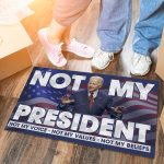 2TM. Not My President Biden (5) Doormat mockup 6