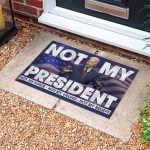 2TM. Not My President Biden (5) Doormat mockup 10