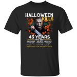 2. Halloween Kills 43 Years (6), Black, Unisex T-Shirt