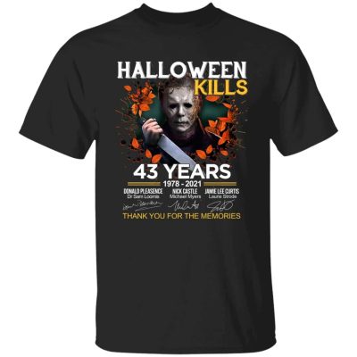 2. Halloween Kills 43 Years (6), Black, Unisex T-Shirt