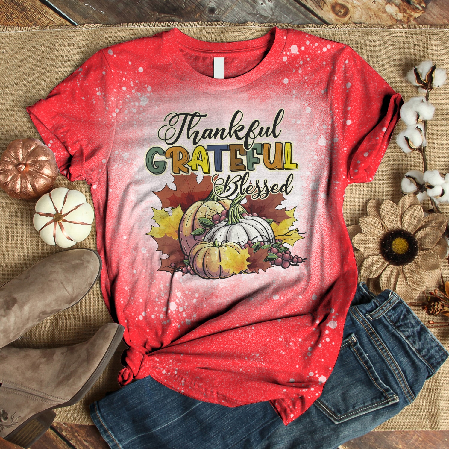 6. Thankfull Gratefull Blessed (5) Bleached Mockup 3 6. Thankfull Gratefull Blessed (5) Bleached Mockup 3