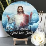 3o. Don't Be Afraid Door Sign Mockup 5 3o. Don't Be Afraid Door Sign Mockup 5