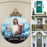 3o. Don't Be Afraid Door Sign Mockup 12 3o. Don't Be Afraid Door Sign Mockup 12