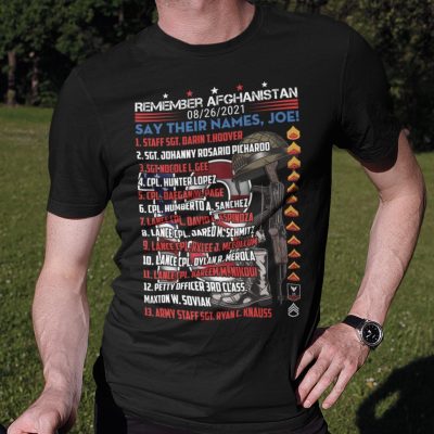 1tm. Remember Afghanistan Joe (tee) Mk2