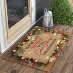9kng. Into Christmas (sample Design) Doormat Mockup 3
