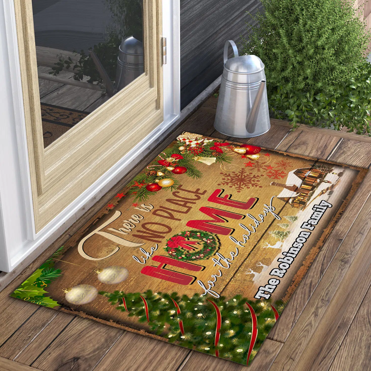 15kng. No Place Home (sample Design) Doormat Mockup 3