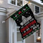 6vt. Old President All I Want House Flag Mockup 6