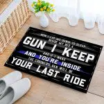 1 Hg. Gun I Keep 1 Doormat Mockup 2