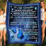 4o. To My Daughter When You Mom Fix Blanket Mockup 5