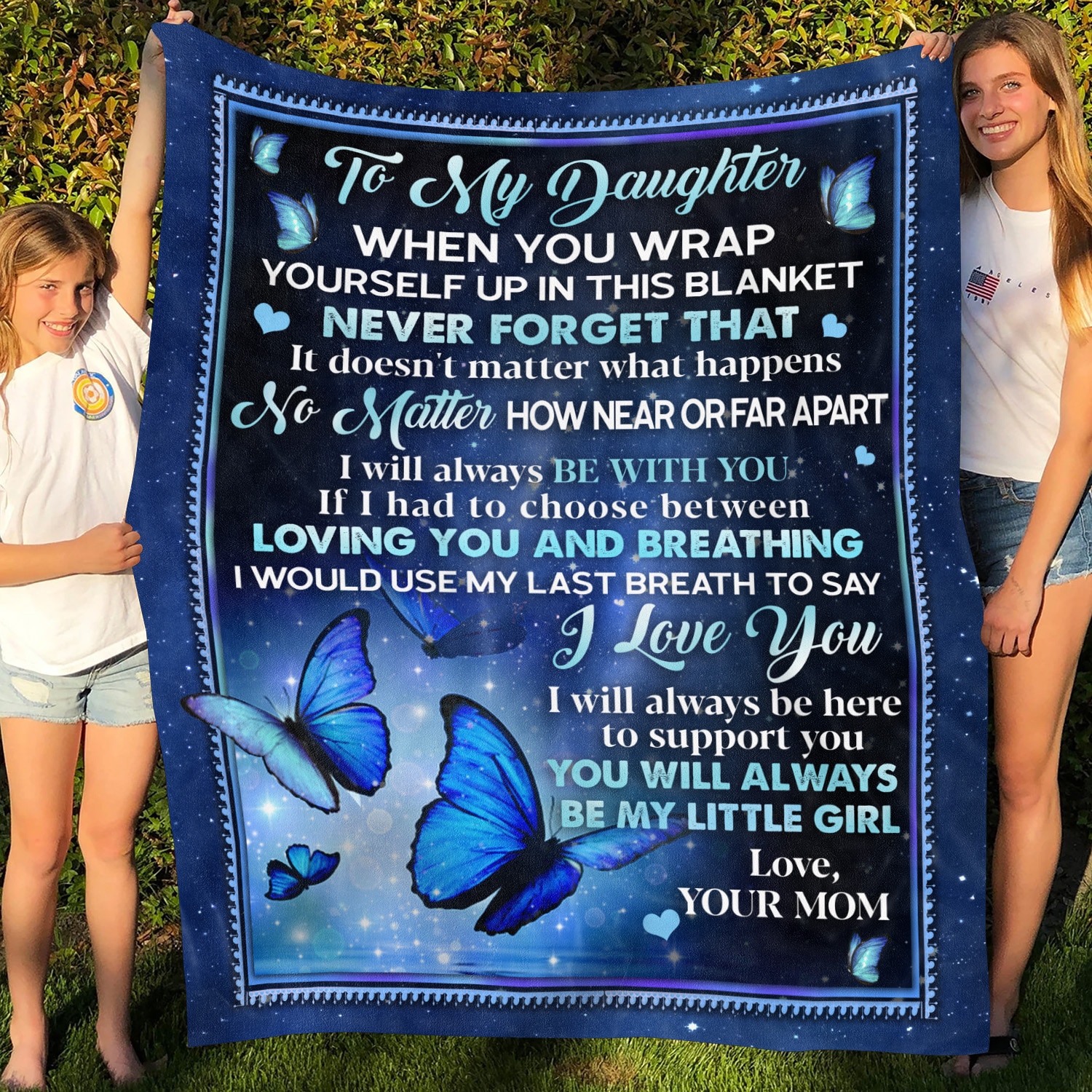 4o. To My Daughter When You Mom Fix Blanket Mockup 5