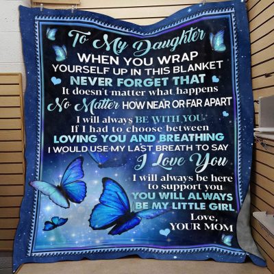 4o. To My Daughter When You Mom Fix Blanket Mockup 9