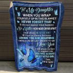 4o. To My Daughter When You Mom Fix Blanket Mockup 10