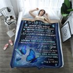 4o. To My Daughter When You Mom Fix Mockup Blanket 13