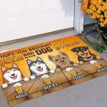 4vt. Hope You Brought Beer 4 ( Sample Design) Doormat Mockup 11