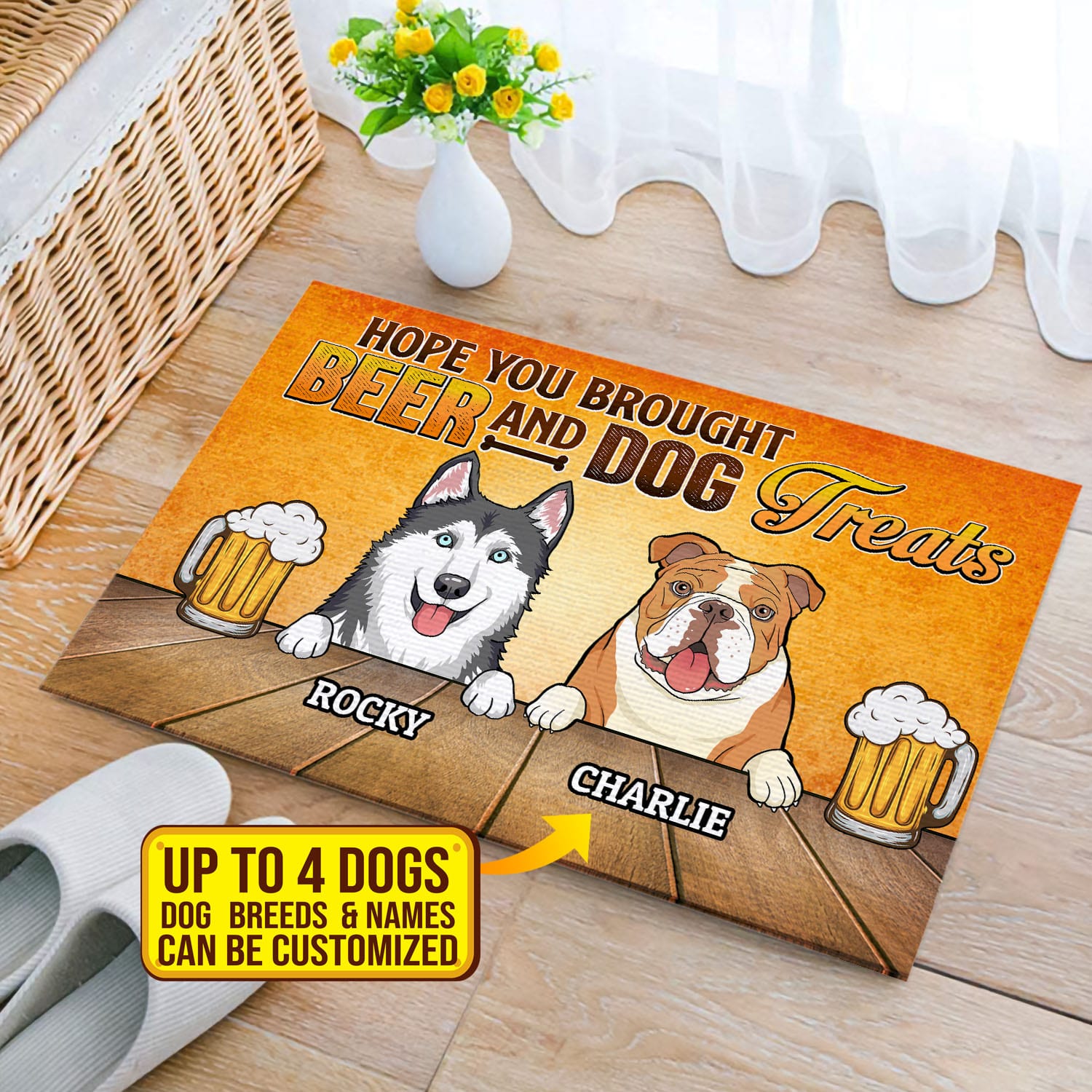 4vt. Hope You Brought Beer Doormat Mk1