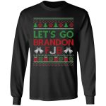 1TM. Let's Go Brandon Ugly Christmas, Black, Long Sleeve 1TM. Let's Go Brandon Ugly Christmas, Black, Long Sleeve