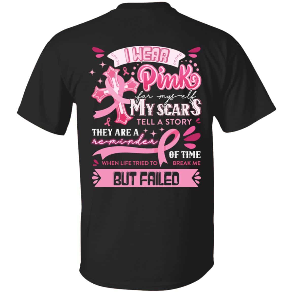 11 HG. I Wear Pink For Myself (tee), Black, Unisex T-Shirt 11 HG. I Wear Pink For Myself (tee), Black, Unisex T-Shirt