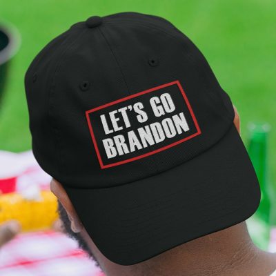 Let's Go Brandon Funny Biden Political Twill Cap - Anti Biden High-Profile Snapback Hat