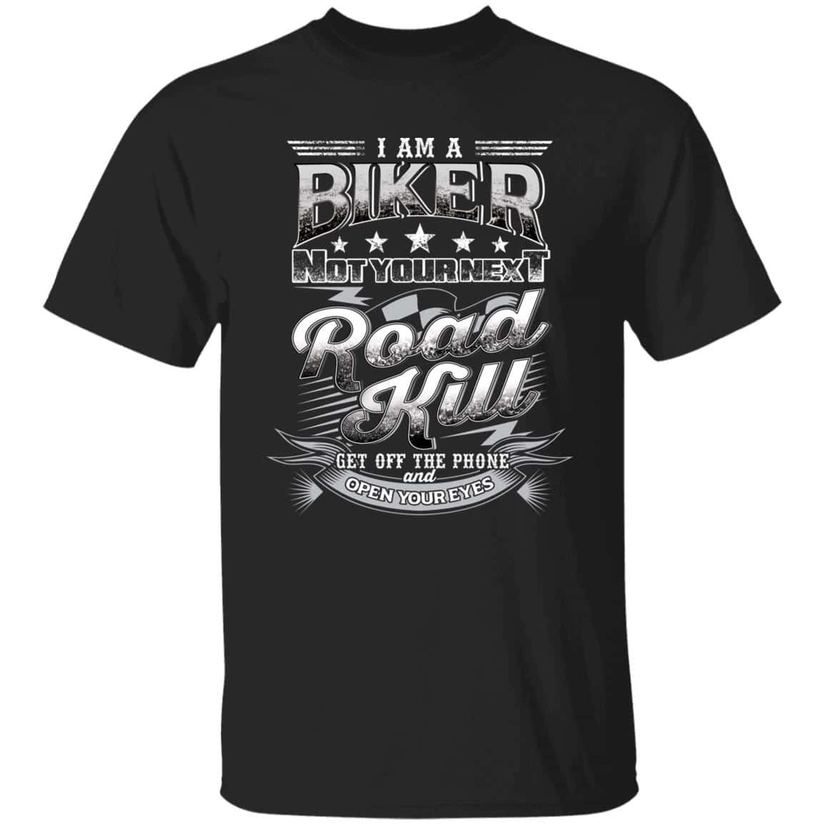 8. Road Kill, Black, Unisex T-Shirt