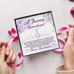 A Journey Remembered As Some People Journey Through Life Husband Memorial Alluring Beauty Necklace