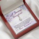 A Journey Remembered As Some People Journey Through Life Husband Memorial Alluring Beauty Necklace