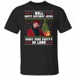 2Th. Happy Birthday Jesus(7), Black, Unisex T-Shirt 2Th. Happy Birthday Jesus(7), Black, Unisex T-Shirt