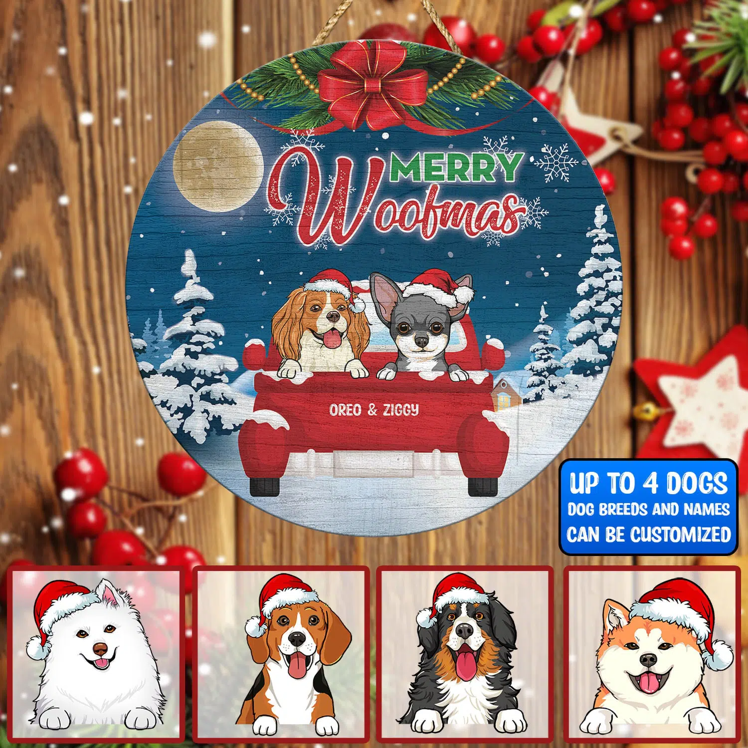 25 HG. Merry Woofmas Mockup 4