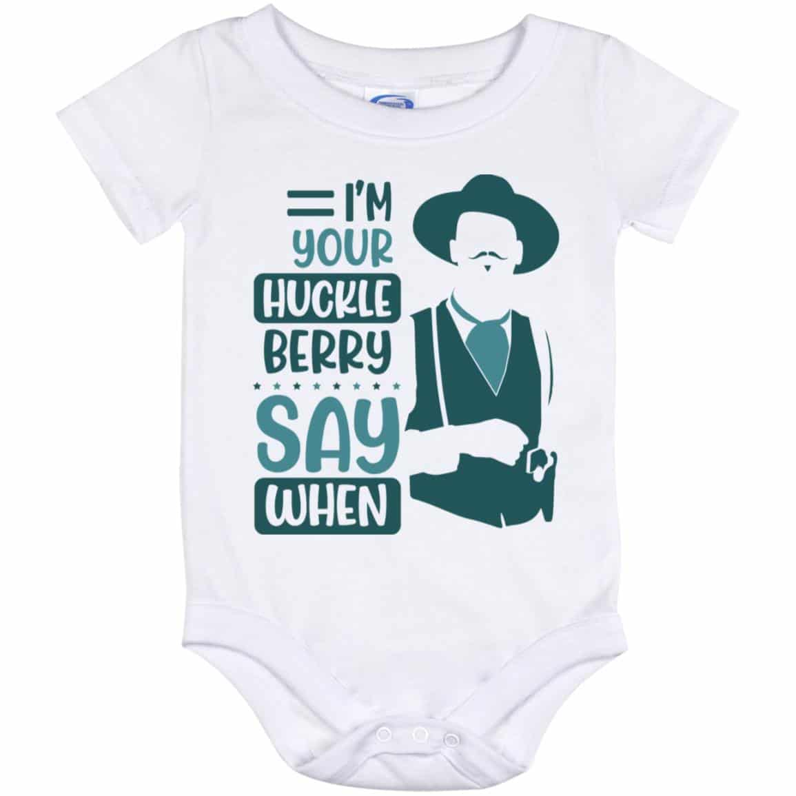 10. Say When (5), White, Baby Onesie - 12 Month 10. Say When (5), White, Baby Onesie - 12 Month