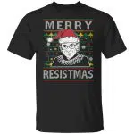 4Th. Merry Resistmas Tee (6) tee, Black, Unisex T-Shirt 4Th. Merry Resistmas Tee (6) tee, Black, Unisex T-Shirt