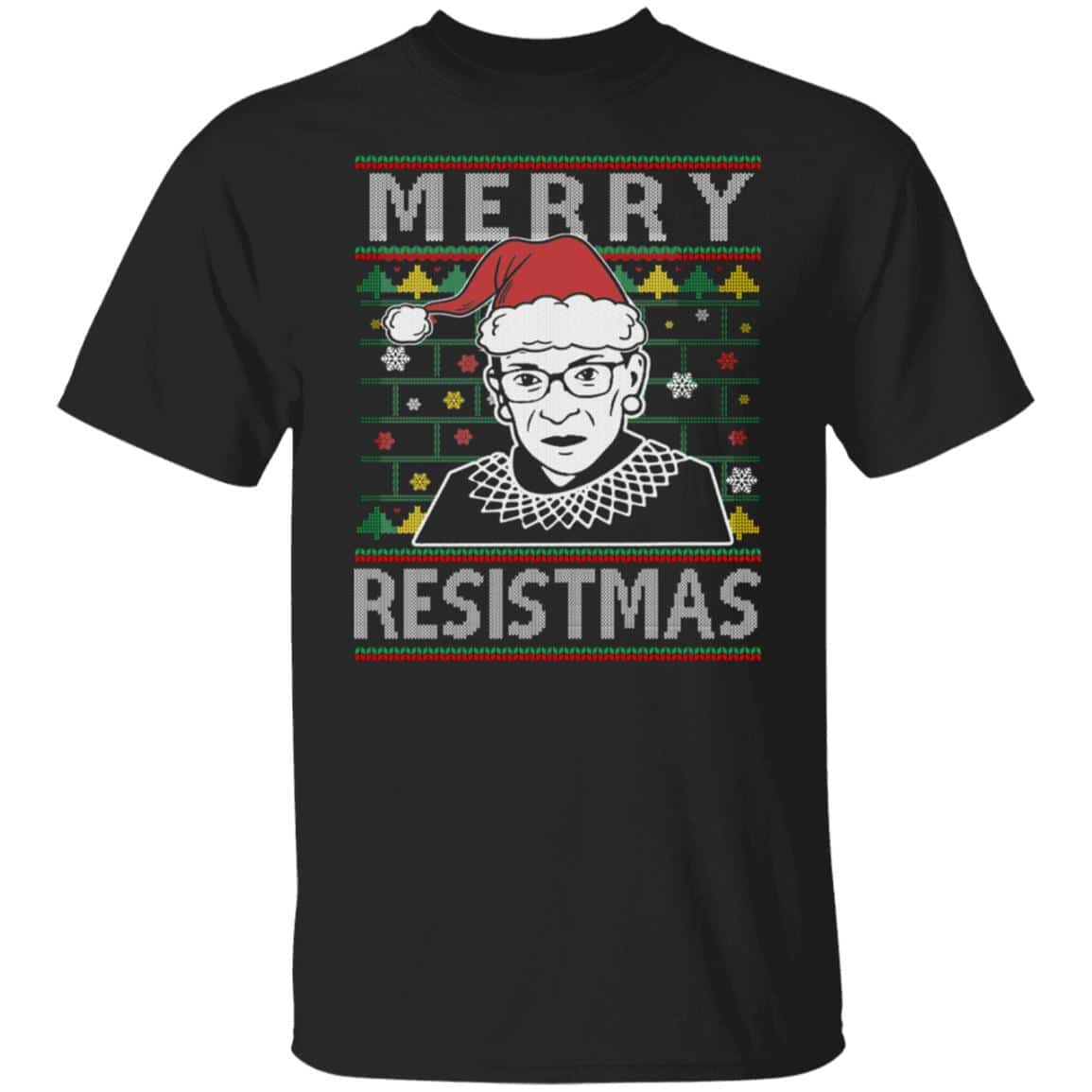 4Th. Merry Resistmas Tee (6) tee, Black, Unisex T-Shirt 4Th. Merry Resistmas Tee (6) tee, Black, Unisex T-Shirt