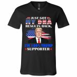6Th. 100 Trump Supporter tee(5), Black, V-Neck T-Shirt