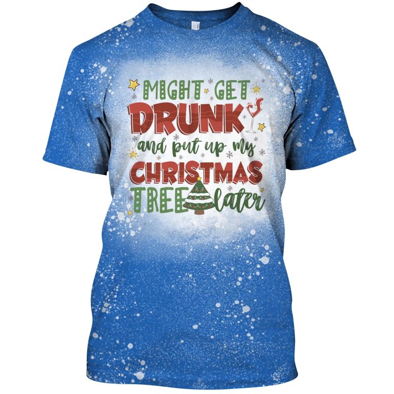 christmas shirts bleached