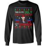 3TM. My Ugly Christmas Brandon, Black, Long Sleeve