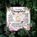 Sometimes It’s Hard to Find Words I Love You Mom Daughter Gift Forever Love Pendant Necklace Sometimes It’s Hard to Find Words I Love You Mom Daughter Gift Forever Love Pendant Necklace