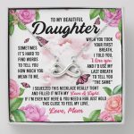 Sometimes It’s Hard to Find Words I Love You Mom Daughter Gift Infinity Heart Pendant Necklace - Infinity Heart Necklace (14K White Gold) Sometimes It’s Hard to Find Words I Love You Mom Daughter Gift Infinity Heart Pendant Necklace - Infinity Heart Necklace (14K White Gold)