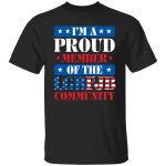 8VT. I'm A Proud Member Of The LGBFJB, Black, Unisex T-Shirt