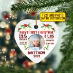 1. Baby Frist Christmas CUSTOM PHOTO (4) Mock Up 1